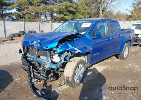 2021 Chevrolet Colorado 4Wd Short Box Lt из США, поврежденный, VIN 1GCGTCEN1M1132437